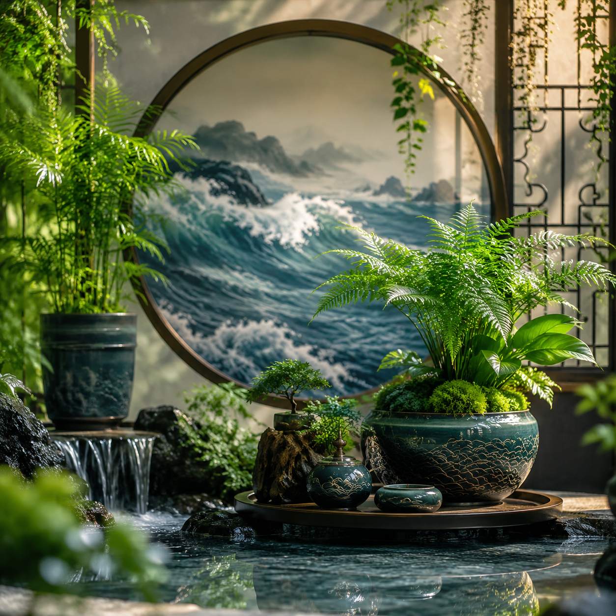 大海水命配什么植物