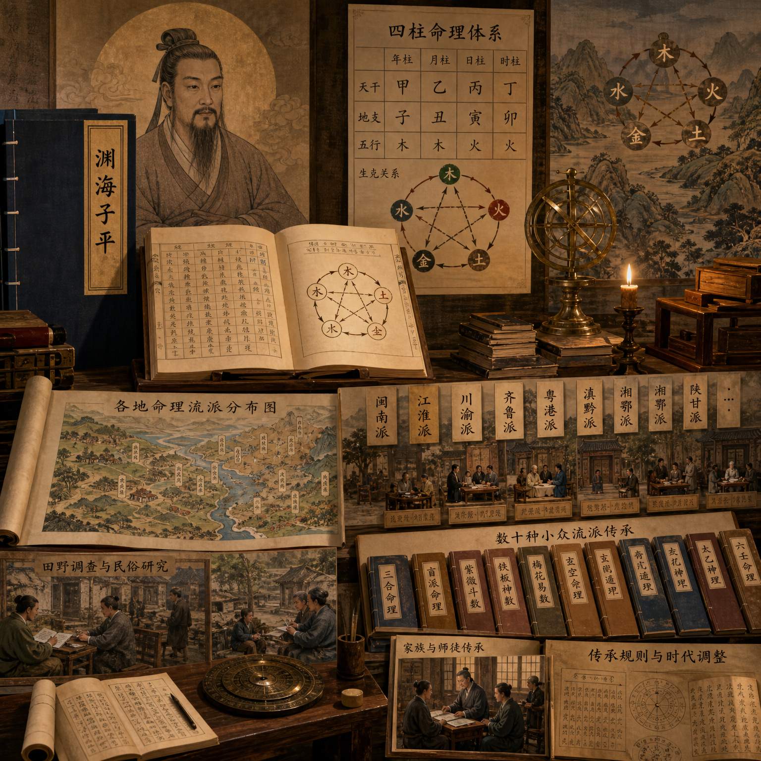古代命理学宗师是谁