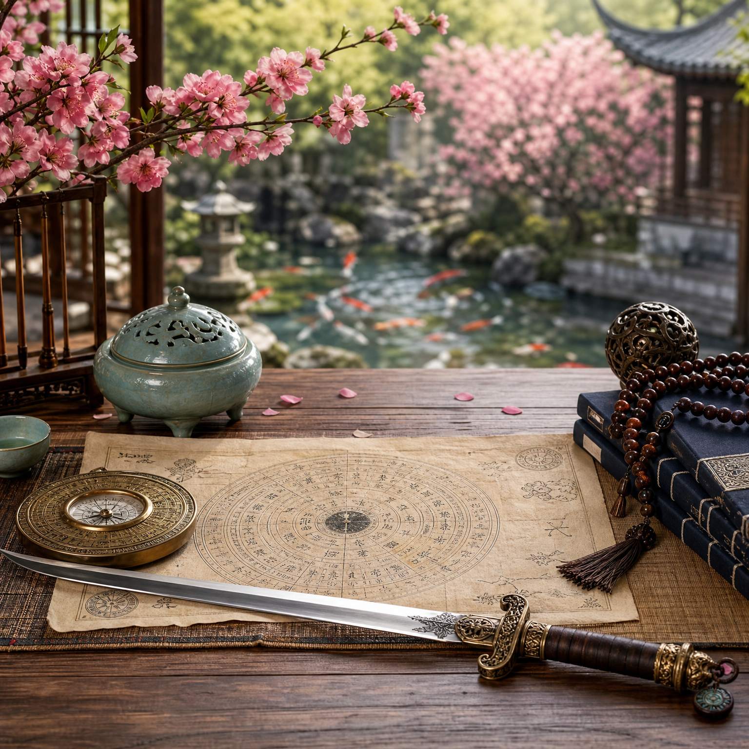 命犯桃花与剑的故事