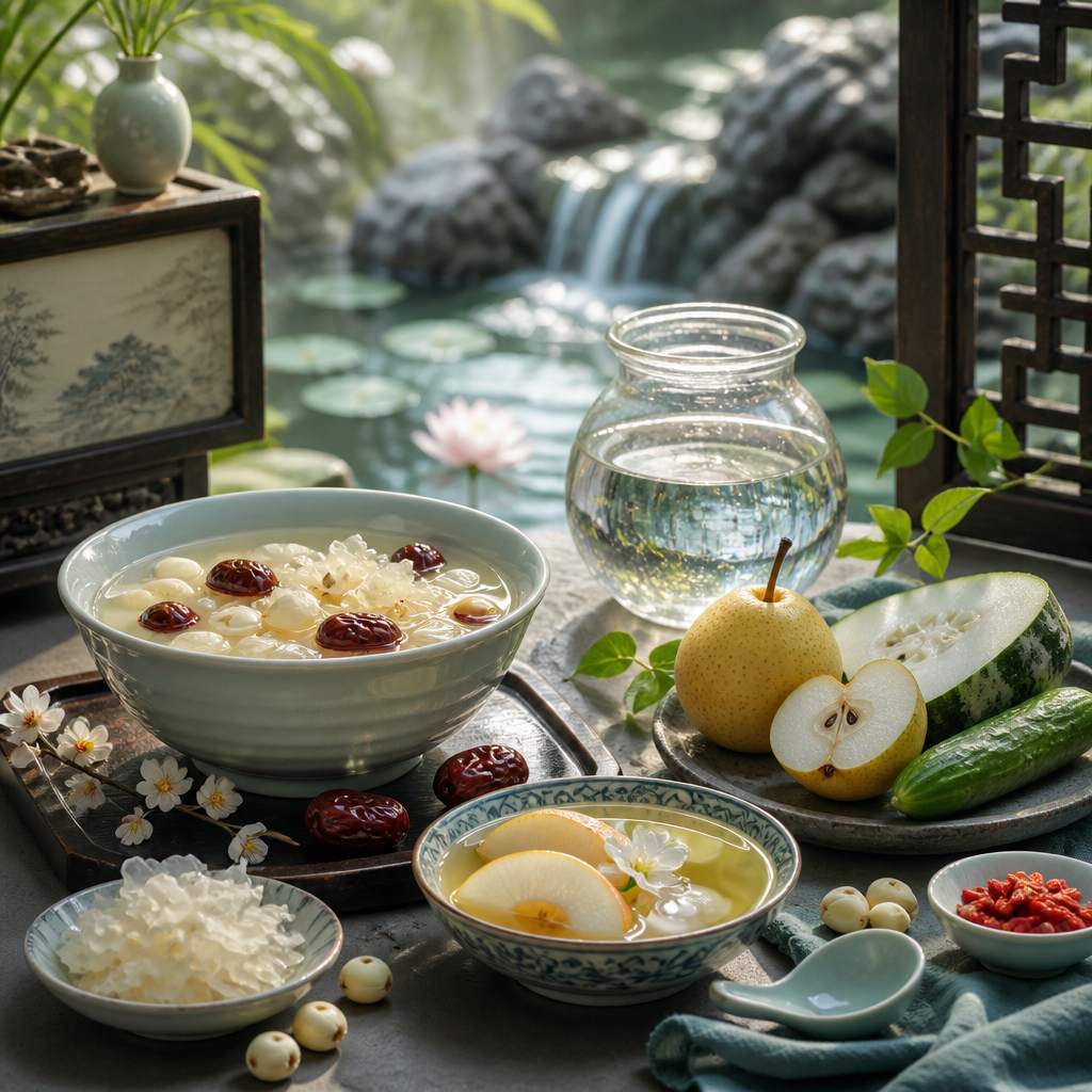 命理缺水饮食建议