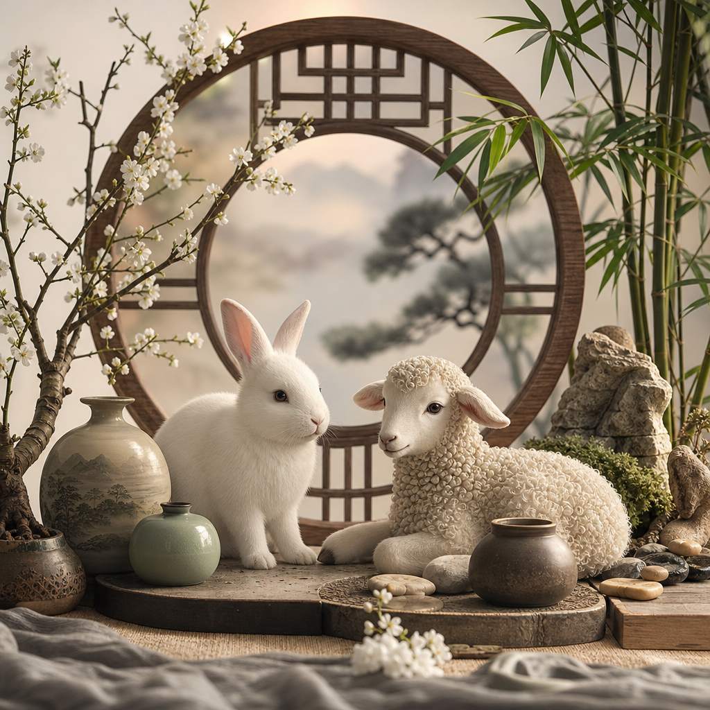 属兔与属羊同事搭档