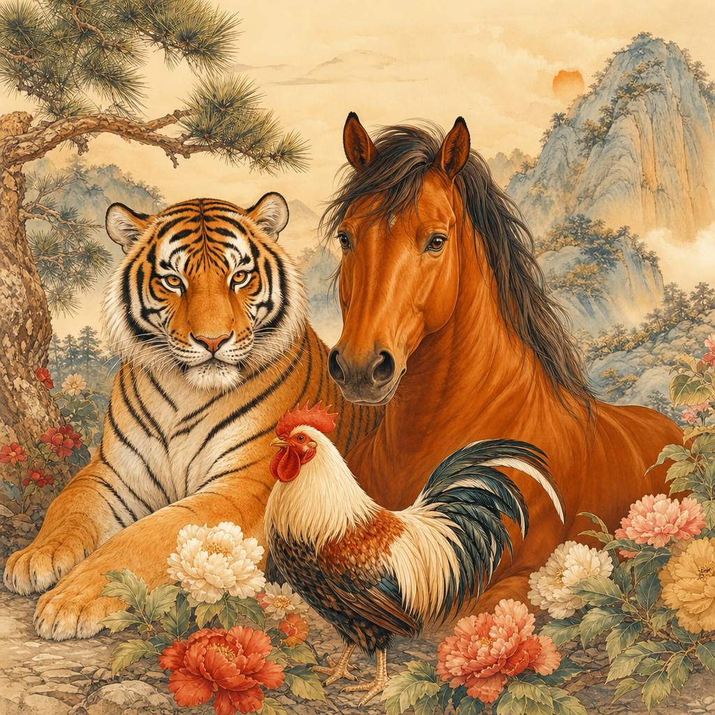 属虎马生鸡宝宝好吗
