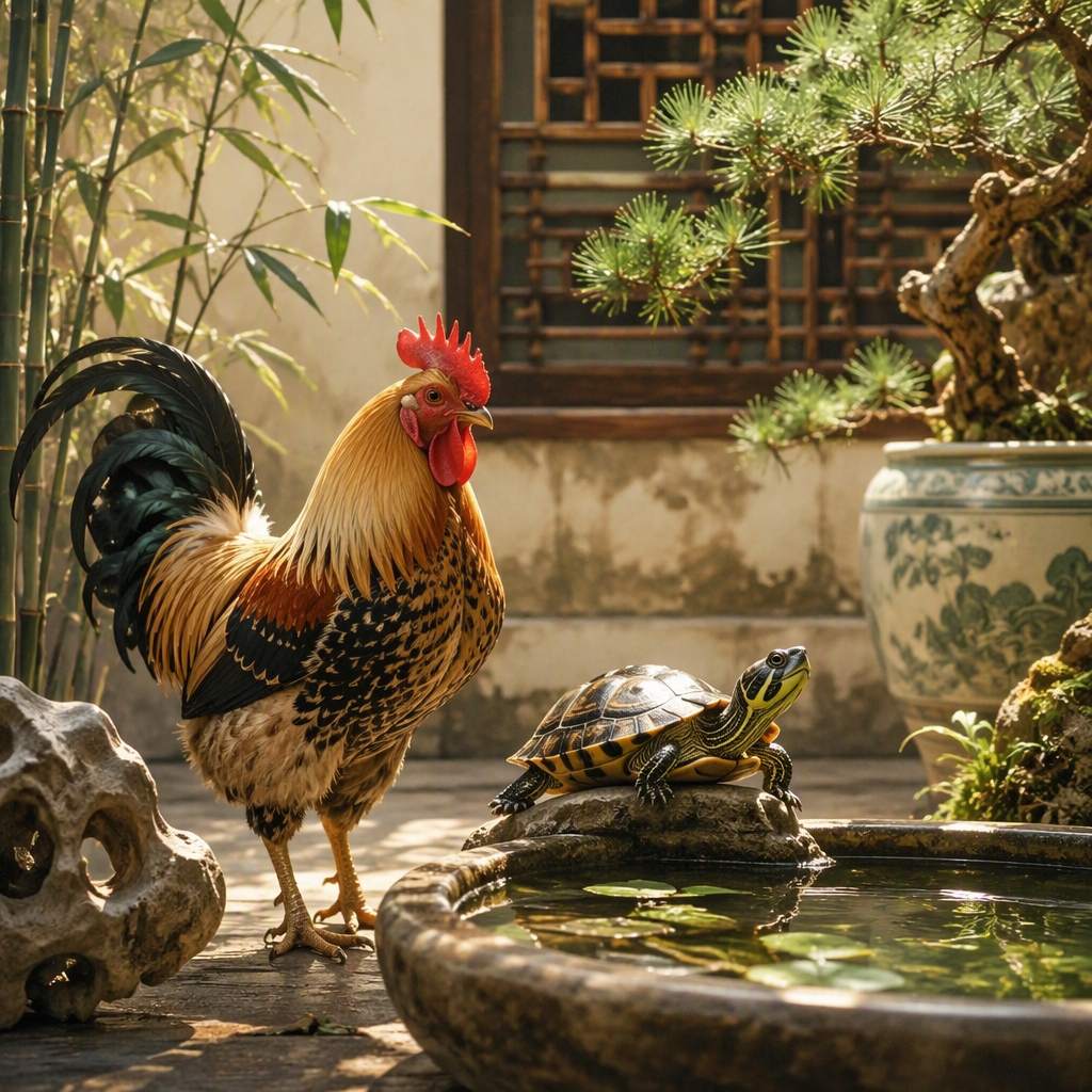 属鸡者家中能养龟吗