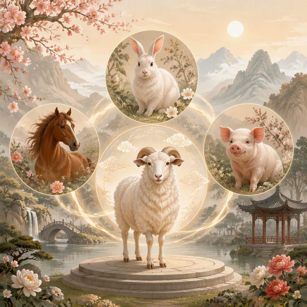 属羊的与啥属相配夫妻
