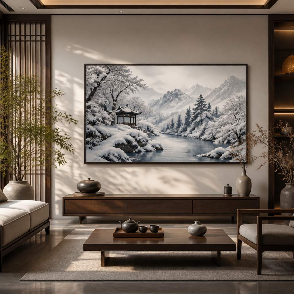 雪景图长期放在南方房间五行失衡吗
